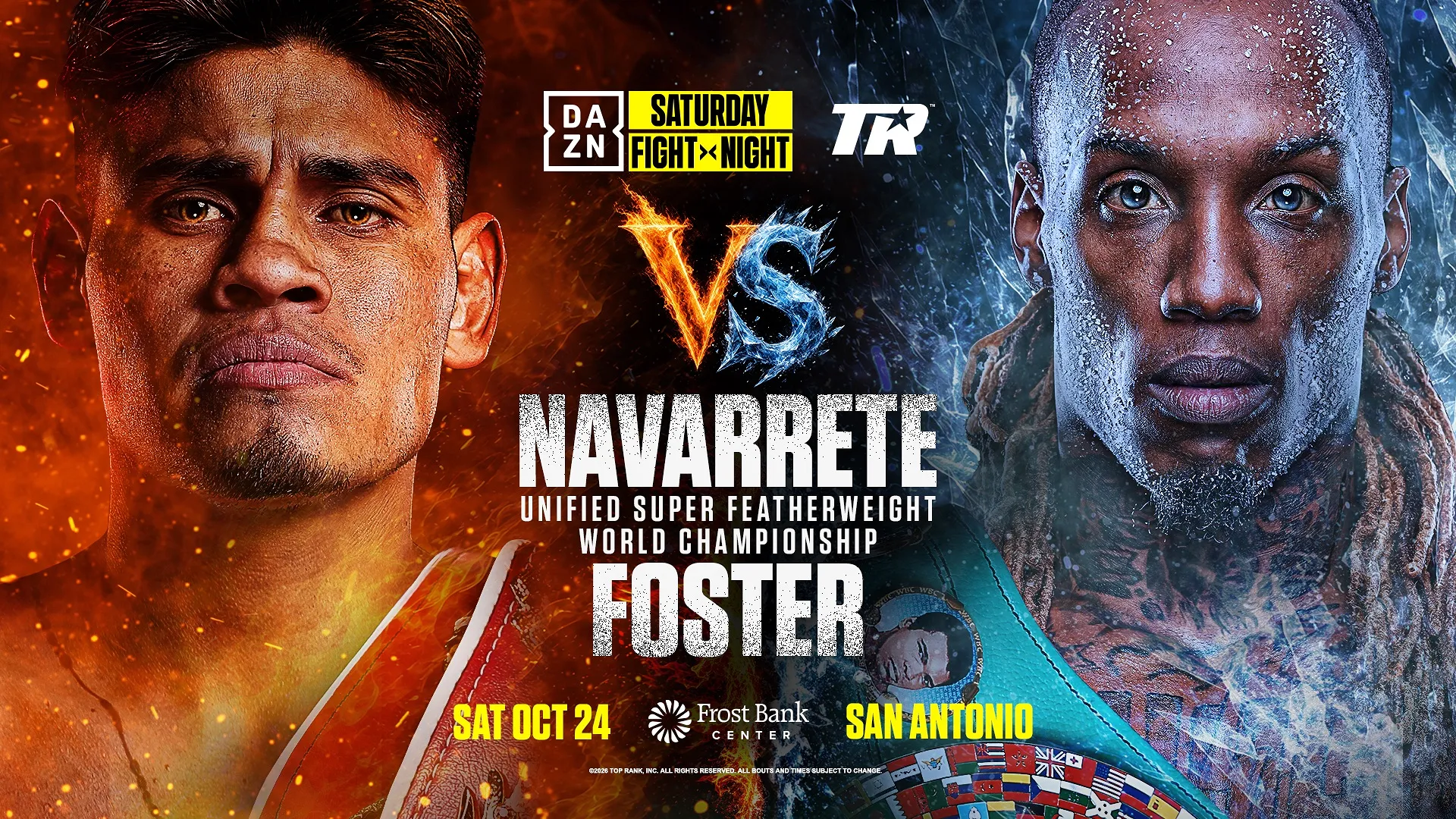 Navarrete vs Foster 公式ポスター