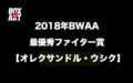 2018年BWAAファイター・オブ・ザ・イヤー賞【オレクサンドル・ウシク】が受賞